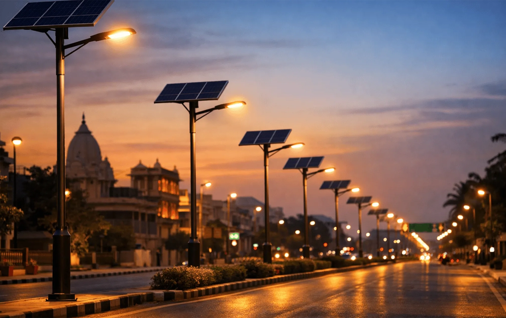 All In One Solar Street Lights